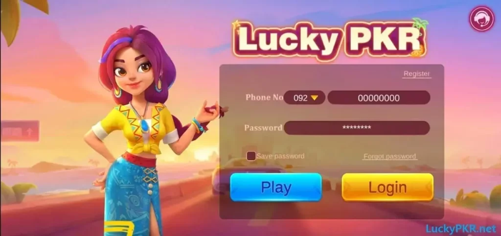 Lucky PKR Login